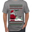 Santa Drone Show Reindeer, Ugly Christmas Sweater Unisex Men's T-Shirt