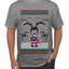 Goopin' Through The Snow Gamer Santa, Ugly Christmas Sweater Unisex Men's T-Shirt