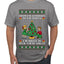 From The Windows To The Walls I'm About To Deck These Halls, Ugly Christmas Sweater Unisex Men's T-Shirt