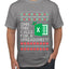 Ohh This Calls For A Spreadsheet Office, Ugly Christmas Sweater Unisex Men's T-Shirt