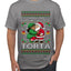 All I Want For Christmas Is A Torta, Ugly Christmas Sweater Unisex Men's T-Shirt