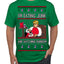I'm Eating Junk and Watching Rubbish 90s Movie Ice Cream Ugly Christmas Sweater Men's T-Shirt