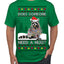 Does Someone Need a Hug? Cute Raccoon Ugly Christmas Sweater Men's T-Shirt