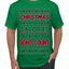 Christmas Calories Don't Count Funny Family Holidays Ugly Christmas Sweater Men's T-Shirt