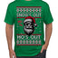 Snow's Out Hos Out | Funny Santa Claus Ugly Christmas Sweater Men's T-Shirt