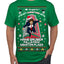 Not Christmas Until Hans Gruber Falls From Nakatomi Ugly Christmas Sweater Men's T-Shirt