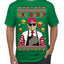 Mac Daddy Funny Viral Trump Meme Fast Food Fries Burgers Ugly Christmas Sweater Men's T-Shirt