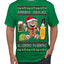 Arriba Abajo Al Centro Pa'Dentro Cheers to Health Salud Ugly Christmas Sweater Men's T-Shirt