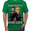 Bad Boys for Life Donald Trump JD Vance Funny 90s Movie Ugly Christmas Sweater Men's T-Shirt