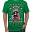 Nakatomi Plaza Happy Trails Hanz  Ugly Christmas Men's T-Shirt