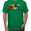 Super Daddio Gamer Dad Fan Gift Father's Day Men's T-Shirt