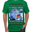 A Choo Choo I've Always Wanted One Winter Warlock Movie Ugly Christmas Sweater Men's T-Shirt