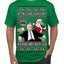 Put the Cookies Down Make America Healthy Again RFK Ugly Christmas Sweater Men's T-Shirt