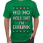 Ho Ho I'm Drunk, Funny Humor Christmas Unisex Sweater, Ugly Christmas Sweater Men's T-Shirt