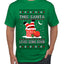 This Santa Loves going down, Funny dirty Humor, Ugly Christmas Sweater Men's T-Shirt
