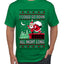 I Could Go Down All Night Long, Ugly Christmas Sweater Men's T-Shirt