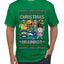 Christmas Brainrot, Ugly Christmas Sweater Men's T-Shirt