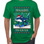 Tralalero Fa La La Brainrot, Ugly Christmas Sweater Men's T-Shirt