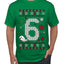 Christmas 6 Meme, Ugly Christmas Sweater Unisex Men's T-Shirt