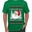 I Deliver All Night Long, Ugly Christmas Sweater Unisex Men's T-Shirt