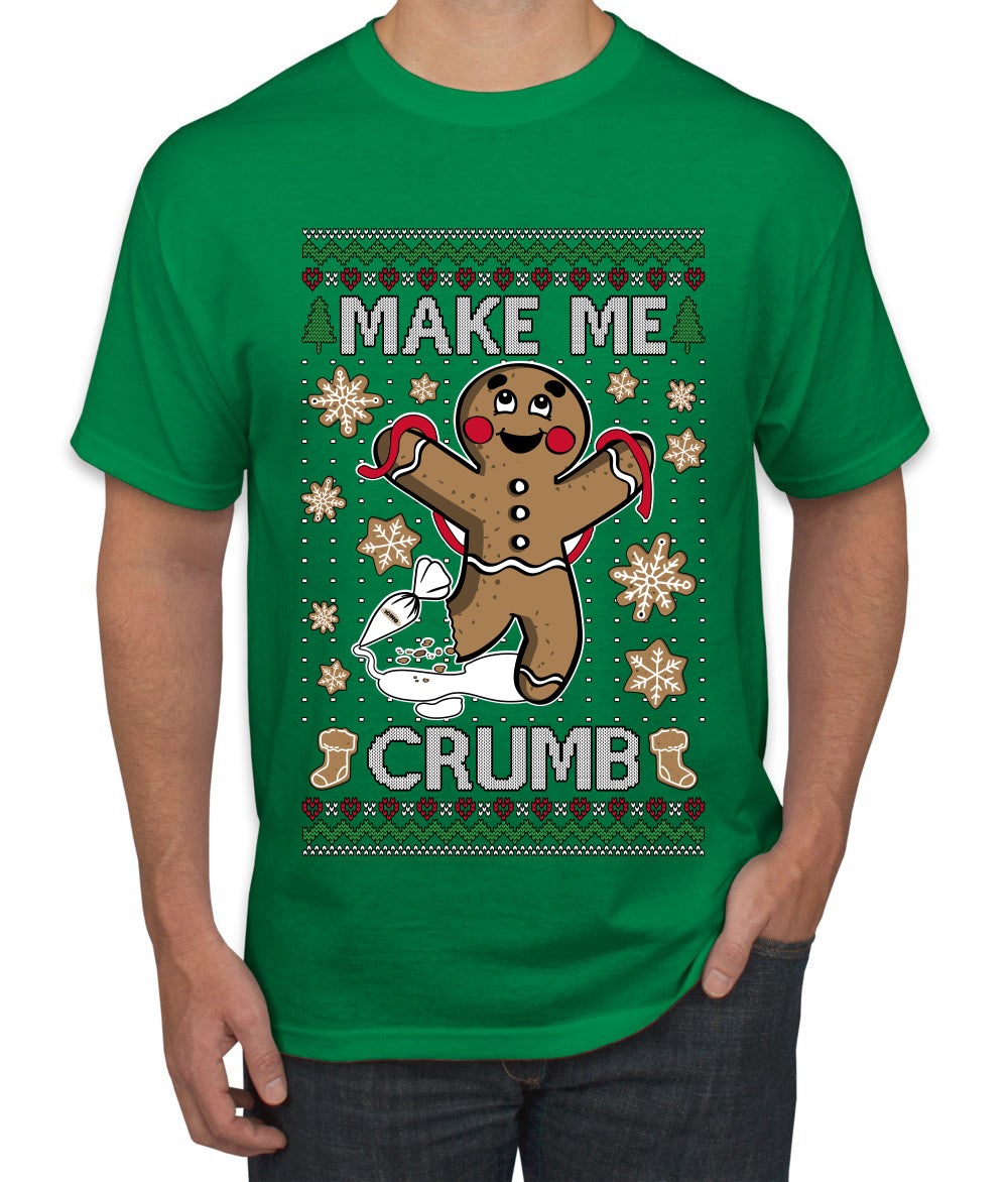 Make Me Crumb, Ugly Christmas Sweater Unisex Men's T-Shirt