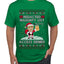 Redacted Naughty List Access Denied, Ugly Christmas Sweater Unisex Unisex Men's T-Shirt
