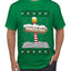 North Pole, Ugly Christmas Sweater Unisex Men's T-Shirt