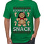 Lookin Like A Snack, Ugly Christmas Sweater Unisex Men's T-Shirt