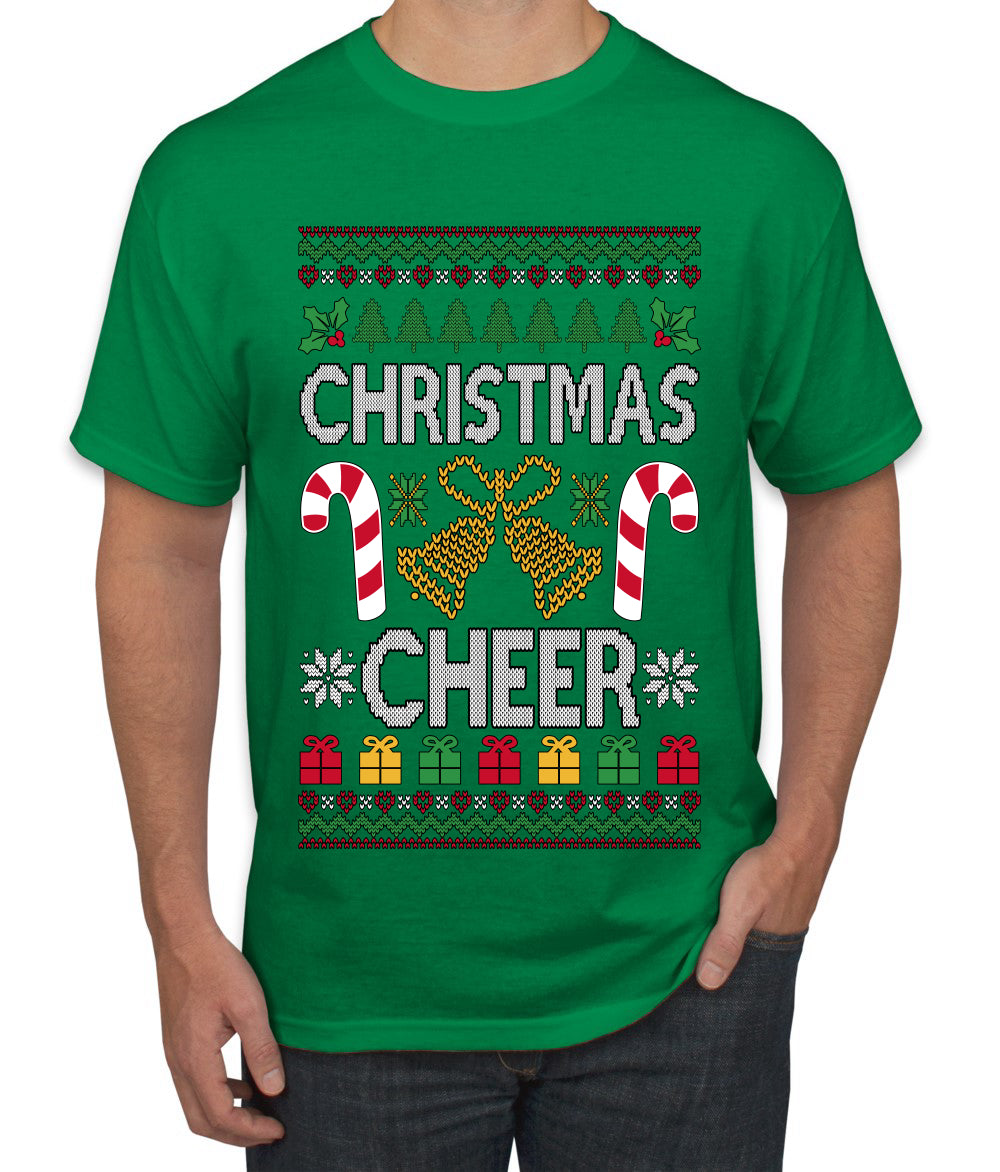 Christmas Cheer, Ugly Christmas Sweater Unisex Men's T-Shirt