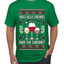 Jingle Bells, Zinfandel Pass The Cabernet Wine Drinker, Ugly Christmas Sweater Unisex Men's T-Shirt