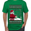 Santa Drone Show Reindeer, Ugly Christmas Sweater Unisex Men's T-Shirt