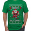 Merry Blitzmas, Football Christmas Sweater Design, Ugly Christmas Sweater Unisex Men's T-Shirt