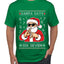 Santa Says 6 7 Numbers Meme, Ugly Christmas Sweater Unisex Men's T-Shirt