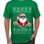 Santa Says 6 7 Meme, Ugly Christmas Sweater Unisex Men's T-Shirt