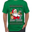 Buon Natale, Italian Santa Claus, Funny, Italian American Humor, Ugly Christmas Sweater Unisex Men's T-Shirt