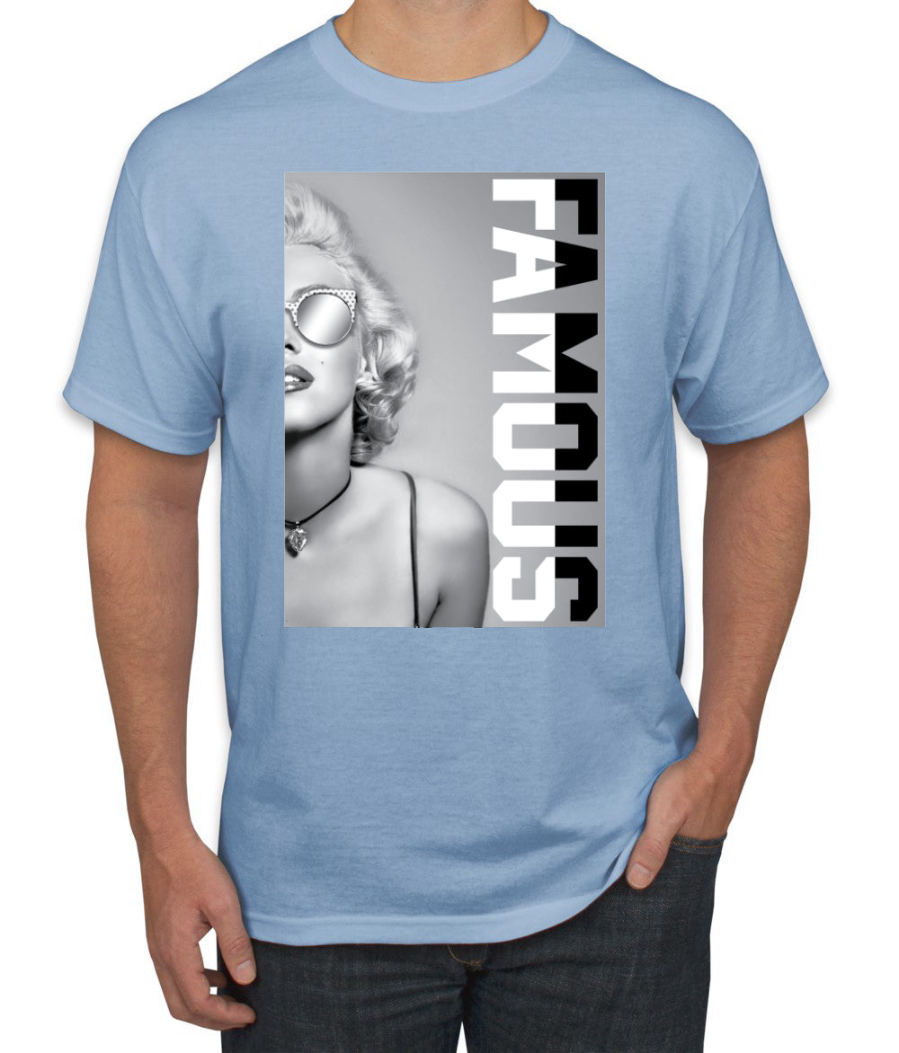 Marilyn Famous Rockstar Famous People Pop Culture Men's T-Shirt