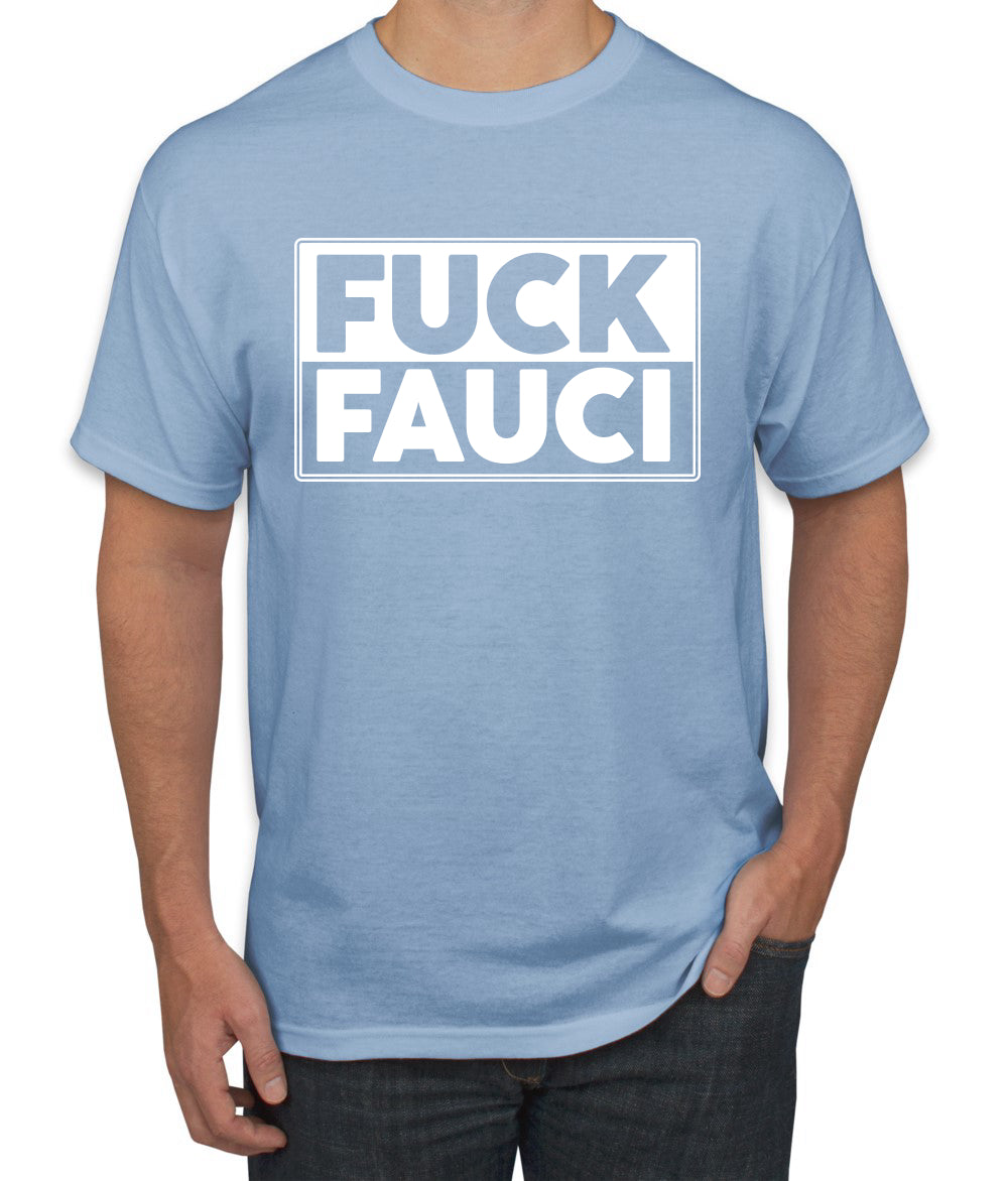 Fauci Funny Mens Tshirts Political Graphic T shirts for Men Political Men's T-Shirt
