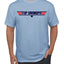 Top Grandpa Flight School Vintage 80s Aviation Humor Men's T-Shirt