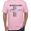 Ford Mustang Classic Pony USA Logo Emblem Cars and Trucks Front and Back Cars and Trucks Men's T-Shirt
