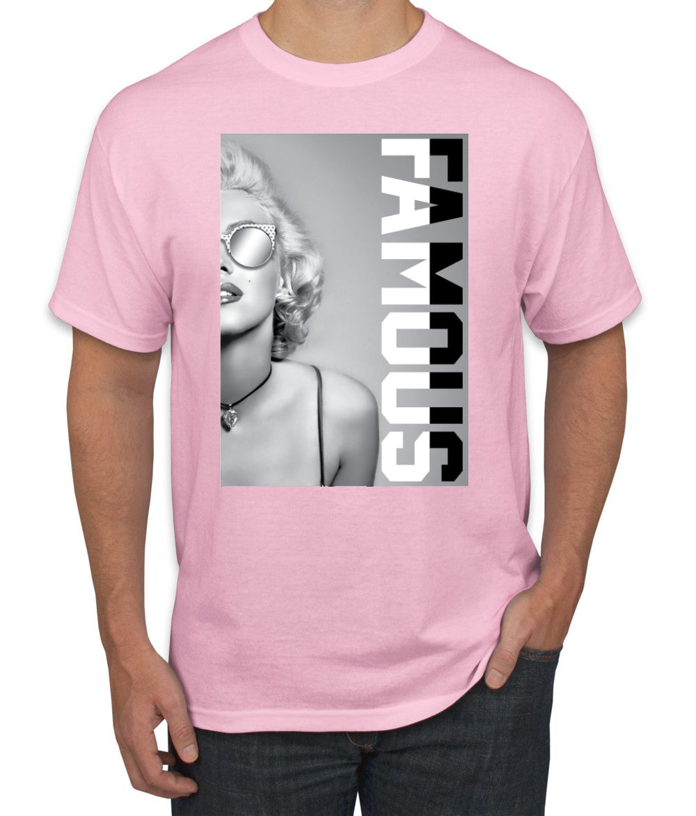 Marilyn Famous Rockstar Famous People Pop Culture Men's T-Shirt