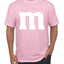 Letter M Graphic Novelty Funny Costume Halloween Men's T-Shirt