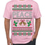 Peace Ugly Christmas Sweater Men's T-Shirt