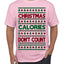Christmas Calories Don't Count Funny Family Holidays Ugly Christmas Sweater Men's T-Shirt