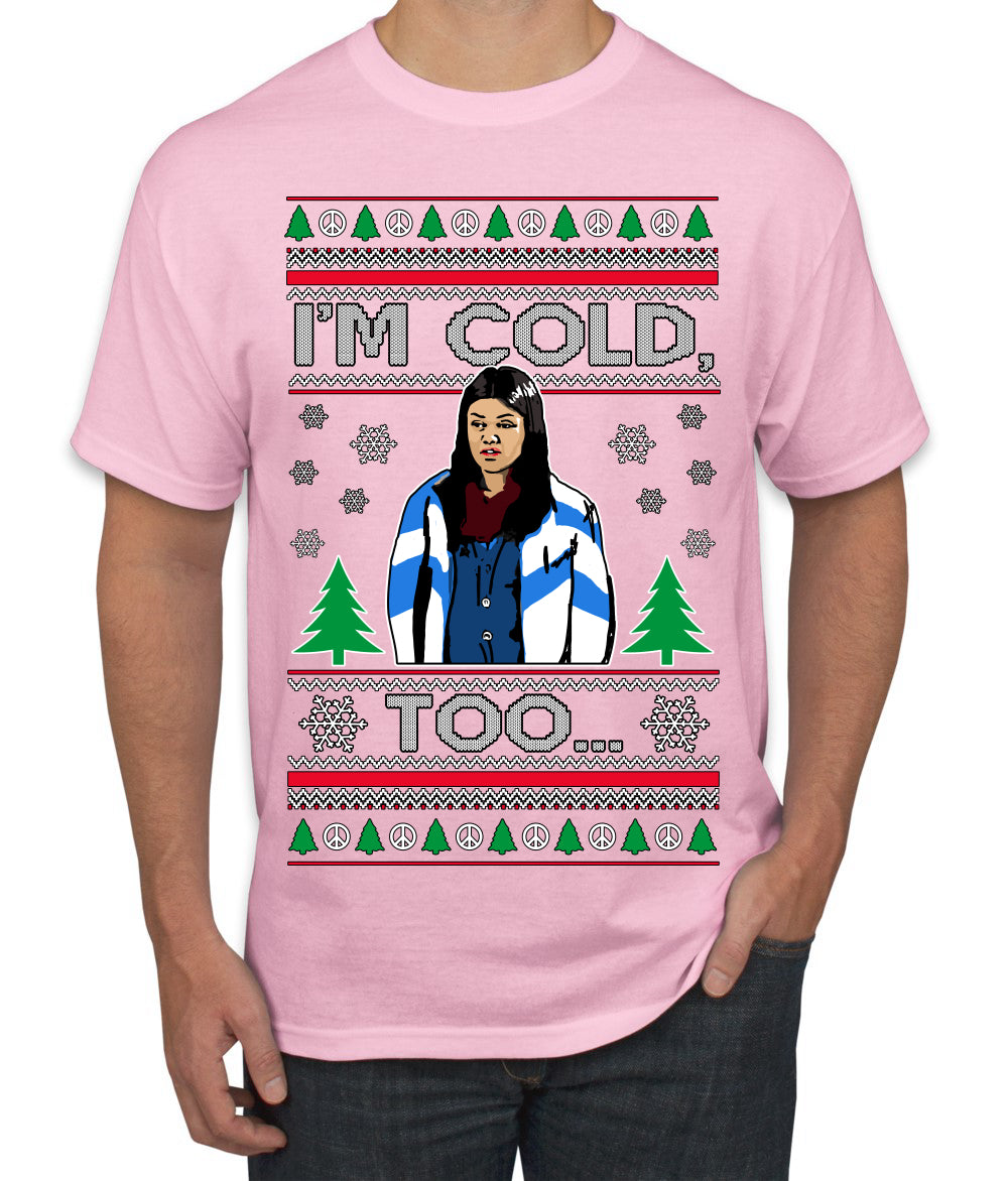 I'm Cold Too Funny Classic 70s Show Damn Jackie Ugly Christmas Sweater Men's T-Shirt