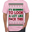 It's Beginning to Look a Lot Like F This Clean Funny Ugly Christmas Sweater Men's T-Shirt