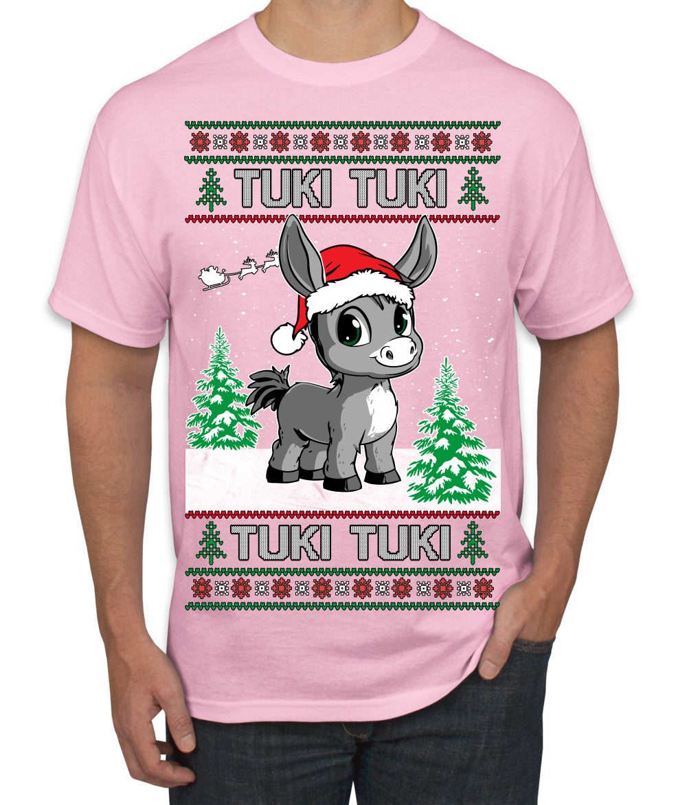 Tuki Tuki Tuki Funny Spanish Music Lyrics Ugly Christmas Sweater Men's T-Shirt
