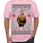 Lift Heavy Eat Ath Merry Chrithmith, Butt Viral Weightlifting Lifting Boxing Fight Meme Ugly Christmas Sweater Men's T-Shirt