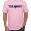 Top Grandpa Flight School Vintage 80s Aviation Humor Men's T-Shirt