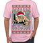 Come Out to the Coast Have a Few Laughs Die Hard McClane Ugly Christmas Sweater Men's T-Shirt