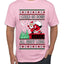 I Could Go Down All Night Long, Ugly Christmas Sweater Men's T-Shirt